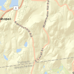Mahopac Street Map