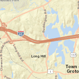 Long Hill Street Map