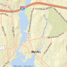 Mystic Street Map