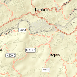 Lordelo Street Map