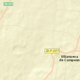 Villanueva de Campeán Street Map