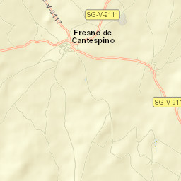 Fresno de Cantespino Street Map