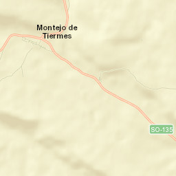 Montejo de Tiermes Street Map