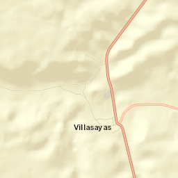 Villasayas Street Map