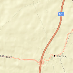 Adradas Street Map