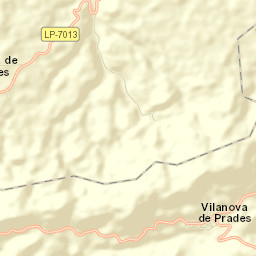 Vilanova de Prades Street Map