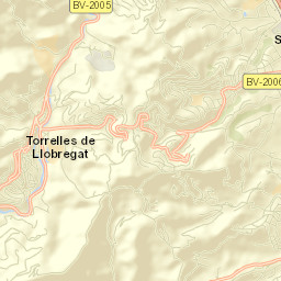 Torrelles de Llobregat Street Map