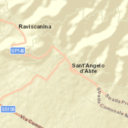 Sant'Angelo d'Alife Street Map