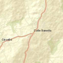 Colle Sannita Street Map