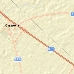 Carapelle Street Map