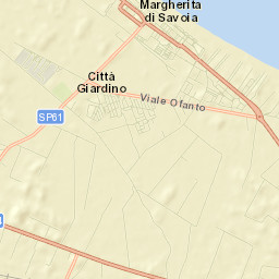 Margherita di Savoia Street Map