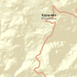 Krusevo Street Map