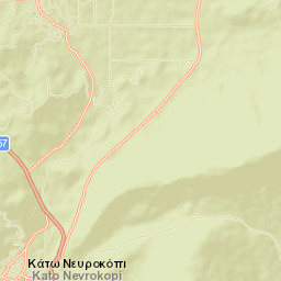 Káto Nevrokópi Street Map