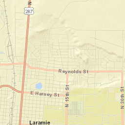 2601-2749 North 9th Street, Laramie, WY Street Map