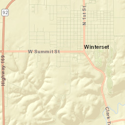 999 East South Street, Winterset, IA Street Map