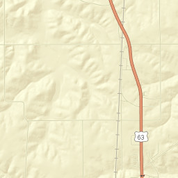Mahaska County Street Map