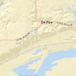 Depue Street Map