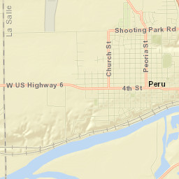 Peru Street Map