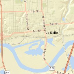 La Salle Street Map