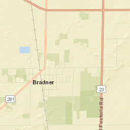 Bradner Street Map