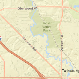 Twinsburg Street Map