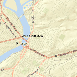 Pittston Street Map