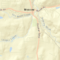 Moscow Street Map