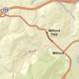 Milford Street Map