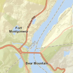 Fort Montgomery Street Map