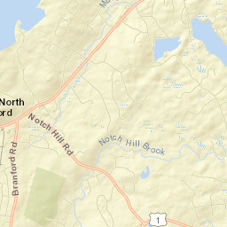 North Branford Street Map