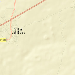 Villar del Buey Street Map
