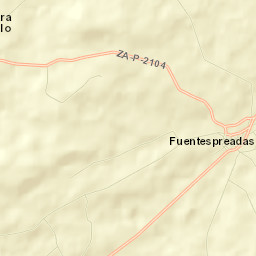 Fuentespreadas Street Map
