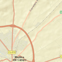 Medina del Campo Street Map
