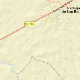 Pedrajas de San Esteban Street Map