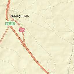 Boceguillas Street Map
