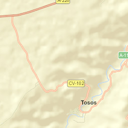 Tosos Street Map