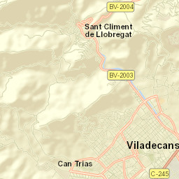 Viladecans Street Map