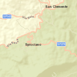 San Clemente Street Map