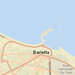 Barletta Street Map