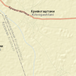 Krivogashtani Street Map