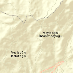 Gökçebey İlçesi Street Map