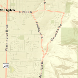 1218-1410 North Mountain Road, Ogden, UT Street Map
