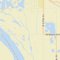 406 South Pine Street Valley NE Street Map