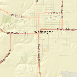 Washington Street Map