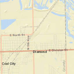Diamond Street Map