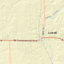 141 Castle St, Lowell, IN 46356, USA Street Map