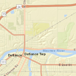 Defiance Street Map