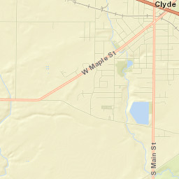 Clyde Street Map