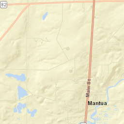 Mantua Street Map
