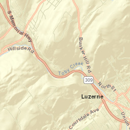 Trucksville Street Map